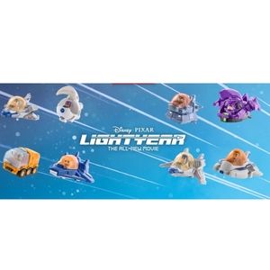 : Complete 8pc McDonald’s Disney buzz Lightyear Happy Meal Toys incomplete set